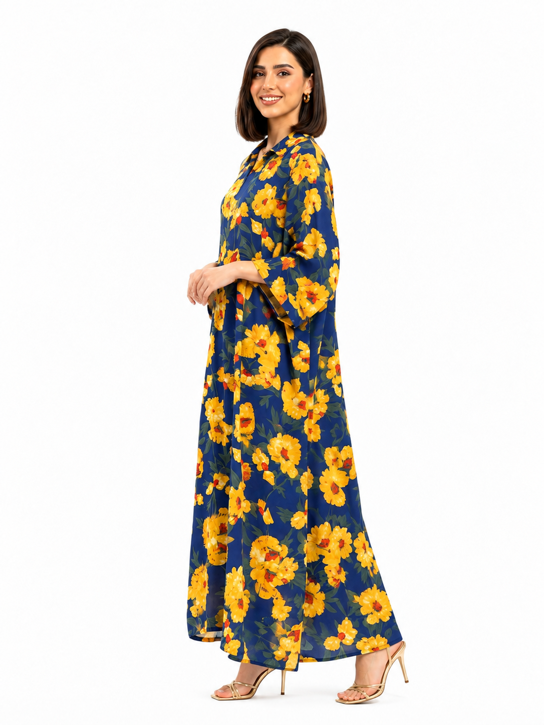 جلابية زهور